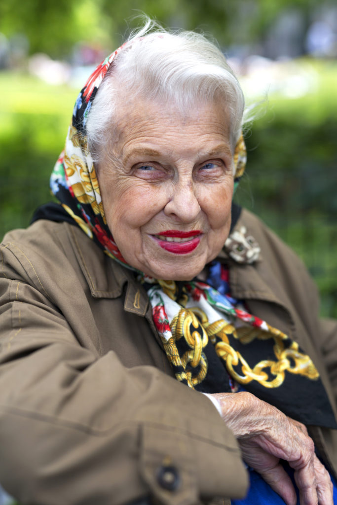 Doris Diether, Washington Square Park - Advanced Style